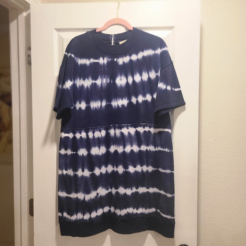 Navy and White Tye Die - Michael Kors